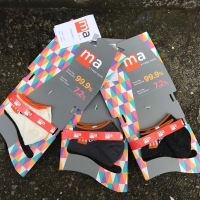 ma銀纖白襪-白色L