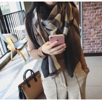 東大門經典格紋漸層渲染披肩