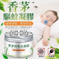 香茅環保安全驅蚊凝膠/10瓶/組