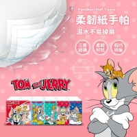 CN湯姆貓與傑利鼠-舒柔紙手帕(18包)