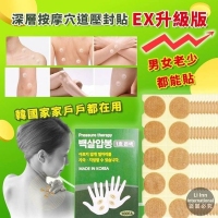 深層按摩穴道壓封貼 (100枚入)