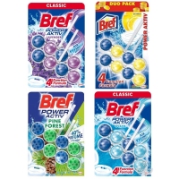 夏天超熱賣-德國BREF 壁掛式馬桶清潔球二入四球 2卡組/隨機