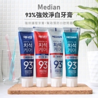 韓國熱銷 潔牙好幫手韓國Median93%牙膏/B.淨白清潔-白