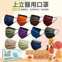 上立醫療口罩/小孩/一盒/F款.極光紫