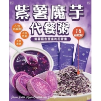 紫薯魔芋代餐粥.