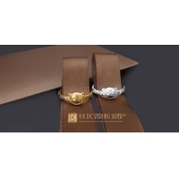 H.K DC925純銀<2022觀音廟過火必搶款>招財福虎氣勢金運戒/銀230222